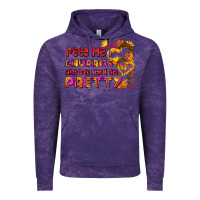 Cloud Purple feed me churros and tell me i am pretty Vintage Hoodie - AdoDesignShop