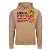 Vintage Coffee feed me churros and tell me i am pretty Vintage Hoodie - AdoDesignShop