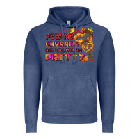 Vintage Denim feed me churros and tell me i am pretty Vintage Hoodie - AdoDesignShop