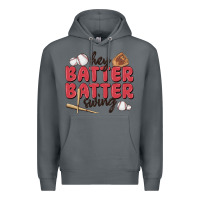 Rock hey batter batter swing Premium Hoodie - MaliasSmallBusiness
