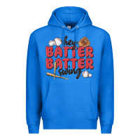 True Royal hey batter batter swing Premium Hoodie - MaliasSmallBusiness