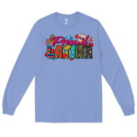 Colony Blue proud latina Long Sleeve Tee - Zillion Design Studio