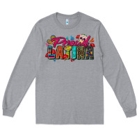 Heather Grey proud latina Long Sleeve Tee - Zillion Design Studio