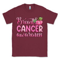 Burgundy breast cancer awareness Classic Tee - Zillion Design Studio
