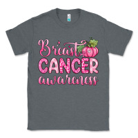 Charcoal Heather breast cancer awareness Classic Tee - Zillion Design Studio