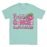 Seafoam breast cancer awareness Classic Tee - Zillion Design Studio