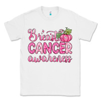 White breast cancer awareness Classic Tee - Zillion Design Studio