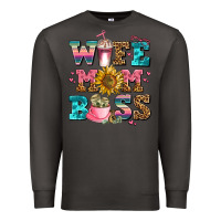 Smoke wife mom boss Premium Sweatshirt - AdoDesignShop
