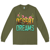 Army Green desert dreams tbw Long Sleeve Tee - texasbilliewilder