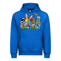 Cobalt 2024 Happy Easter Urban Hoodie - NancyCooperArtShop