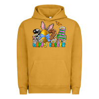 Pigment Peanut Butter 2024 Happy Easter Urban Hoodie - NancyCooperArtShop