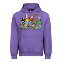 Tulip 2024 Happy Easter Urban Hoodie - NancyCooperArtShop