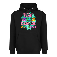 Black fight cancer in all colors Heavyweight Hoodie - AdoDesignShop