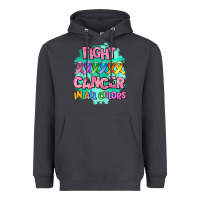 Smoke fight cancer in all colors Heavyweight Hoodie - AdoDesignShop