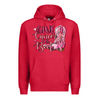 Cardinal give cancer the boot Premium Hoodie - MaliasSmallBusiness