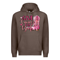 Coffee give cancer the boot Premium Hoodie - MaliasSmallBusiness