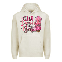 Oatmeal Heather give cancer the boot Premium Hoodie - MaliasSmallBusiness
