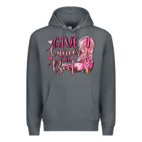 Rock give cancer the boot Premium Hoodie - MaliasSmallBusiness