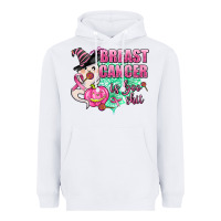 White breast cancer is boo shit Heavyweight Hoodie - AdoDesignShop
