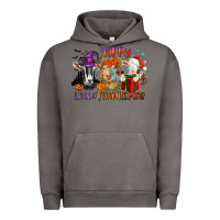 Pigment Tornado Happy Hallothanksmas goats Urban Hoodie - NancyCooperArtShop