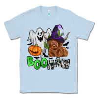 Dusty Blue boohaw Classic Tee - Zillion Design Studio