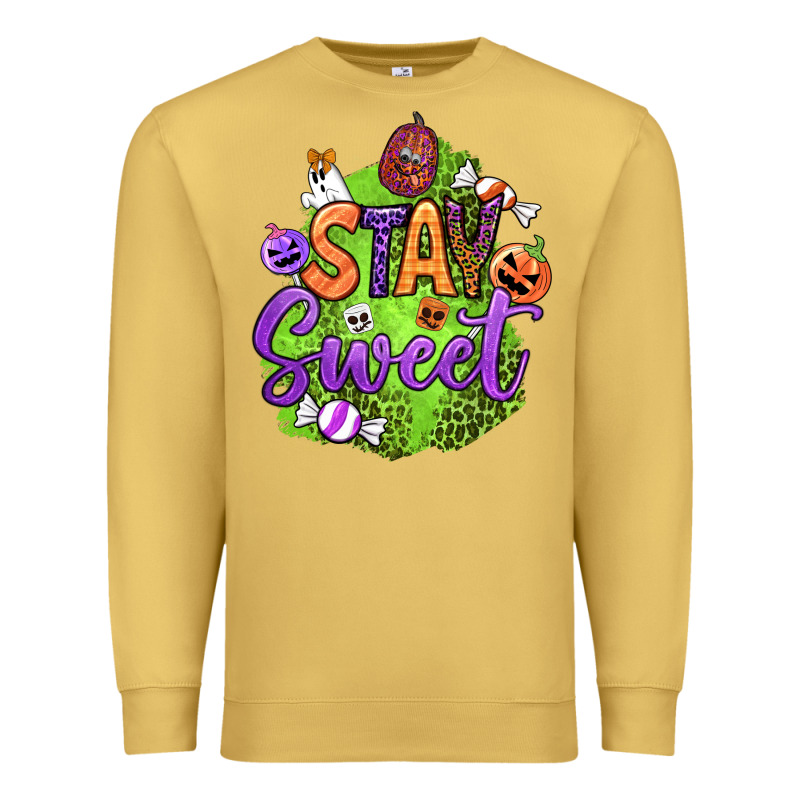 Stay Sweet Halloween Premium Sweatshirt by BundleAndBundleShop | Teevron