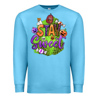 Ocean Blue stay sweet halloween Premium Sweatshirt - BundleAndBundleShop