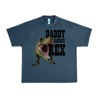 Midnight Navy DADDY SAURUS REX Urban Heavy Tee - Bettercallsaul