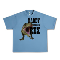Pebble Blue DADDY SAURUS REX Urban Heavy Tee - Bettercallsaul