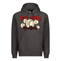 Smoke busy raising ballers Premium Hoodie - MaliasSmallBusiness