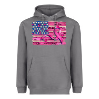 Storm american flag and  cancer ribbon pattern Heavyweight Hoodie - AdoDesignShop