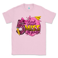 Bubblegum Pink little miss 5th grade Classic Tee - texasbilliewilder