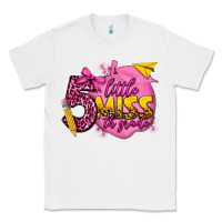 White little miss 5th grade Classic Tee - texasbilliewilder