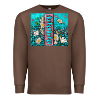 Chestnut turquoise leopard mama Premium Sweatshirt - AdoDesignShop