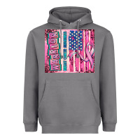 Storm warrior breast cancer and american flag Heavyweight Hoodie - AdoDesignShop