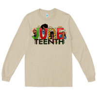Mushroom JUNE TEENTH Long Sleeve Tee - Zillion Design Studio