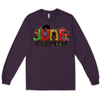 Plum JUNE TEENTH Long Sleeve Tee - Zillion Design Studio