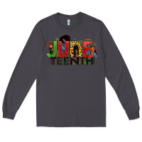 Smoke JUNE TEENTH Long Sleeve Tee - Zillion Design Studio