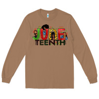 Toasted Coconut JUNE TEENTH Long Sleeve Tee - Zillion Design Studio