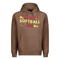 Chestnut in my softball era Premium Hoodie - MaliasSmallBusiness