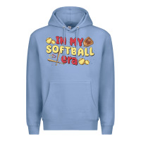 Colony Blue in my softball era Premium Hoodie - MaliasSmallBusiness