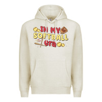 Oatmeal Heather in my softball era Premium Hoodie - MaliasSmallBusiness