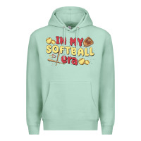 Seafoam in my softball era Premium Hoodie - MaliasSmallBusiness