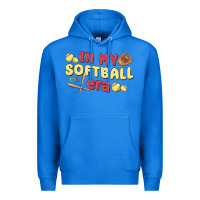 True Royal in my softball era Premium Hoodie - MaliasSmallBusiness