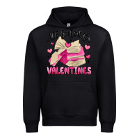 Black all booked for valentines Urban Hoodie - MaliasSmallBusiness