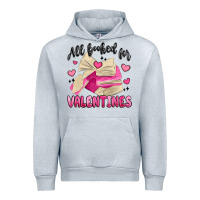 Heather Grey all booked for valentines Urban Hoodie - MaliasSmallBusiness