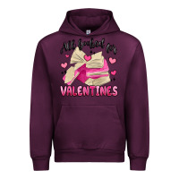 Mauve Wine all booked for valentines Urban Hoodie - MaliasSmallBusiness