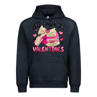 Navy all booked for valentines Urban Hoodie - MaliasSmallBusiness