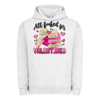 Pigment Lunar Rock all booked for valentines Urban Hoodie - MaliasSmallBusiness