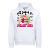 White all booked for valentines Urban Hoodie - MaliasSmallBusiness